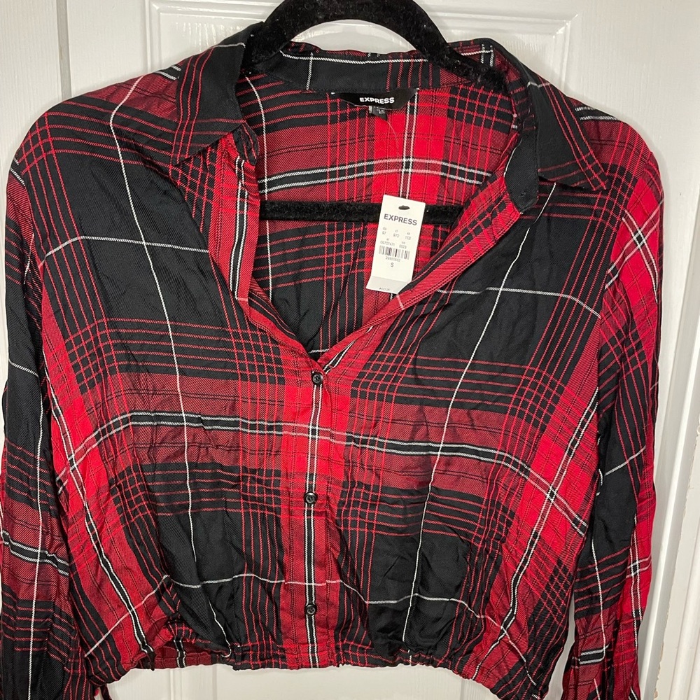 Cropped Flannel